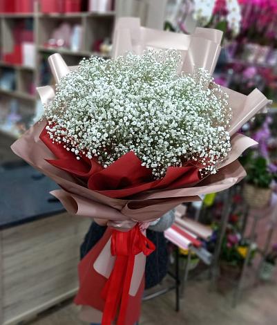Букет цветов из: Гипсофила в Гамово
