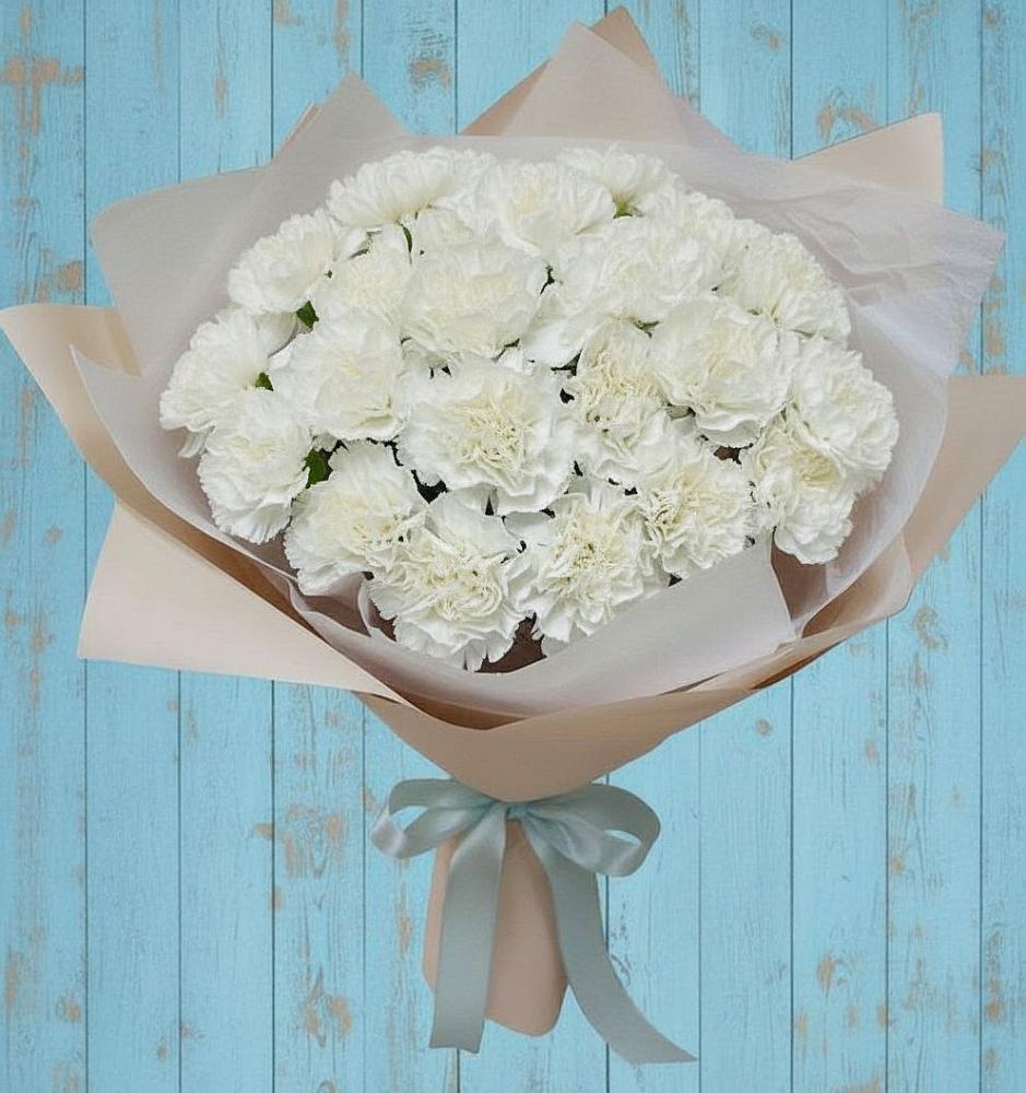 Букет цветов из: Гвоздики в Гамово