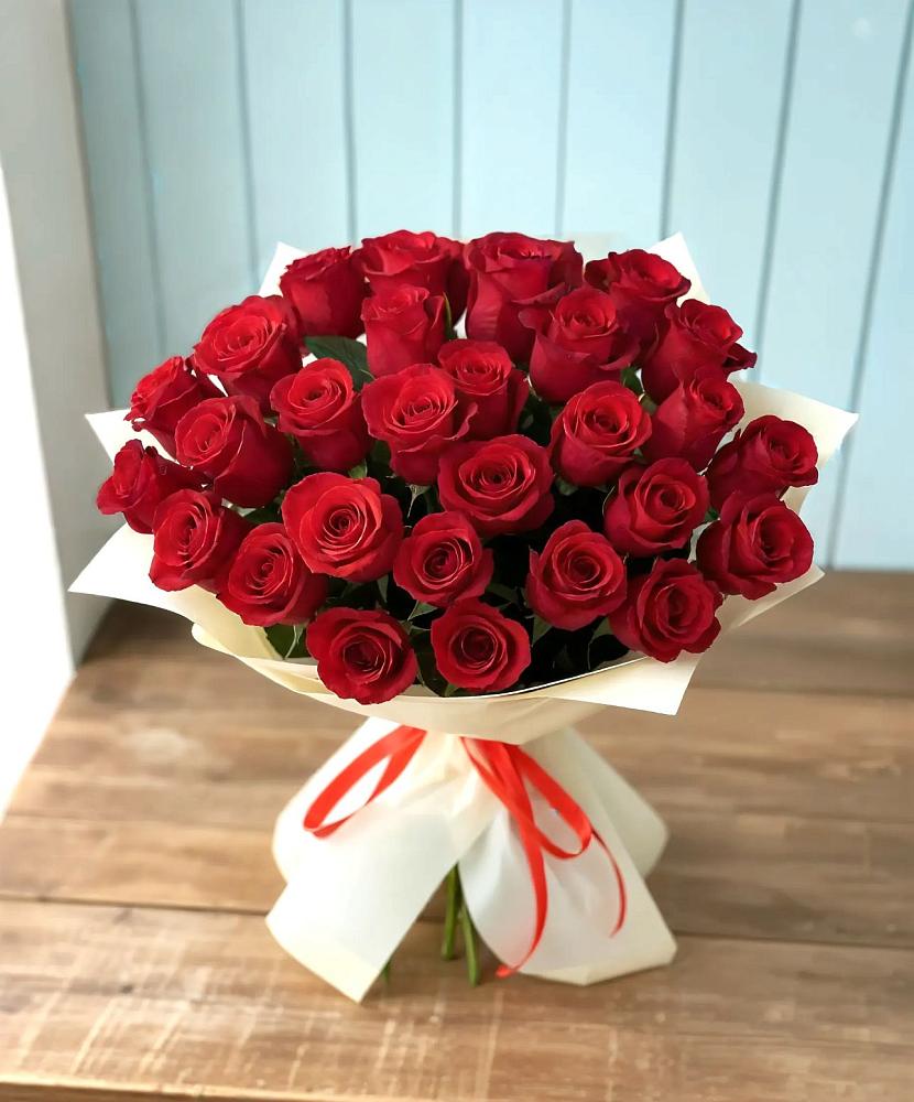 Букет 29 Красных роз в Гамово