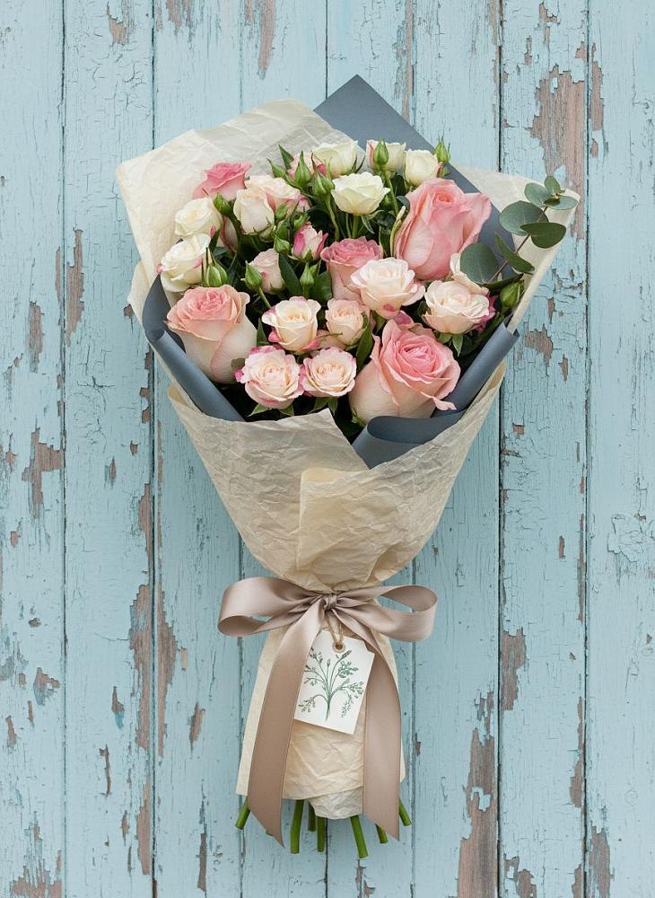 Букет цветов из: Розы в Гамово