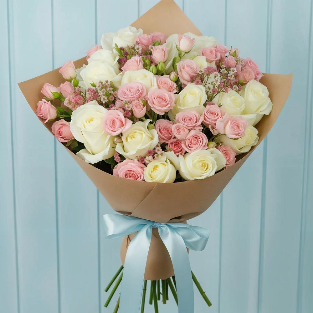 Букет цветов из: Розы в Гамово