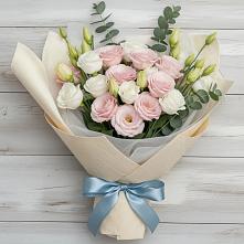 Букет цветов из:  Лизиантусы в Гамово