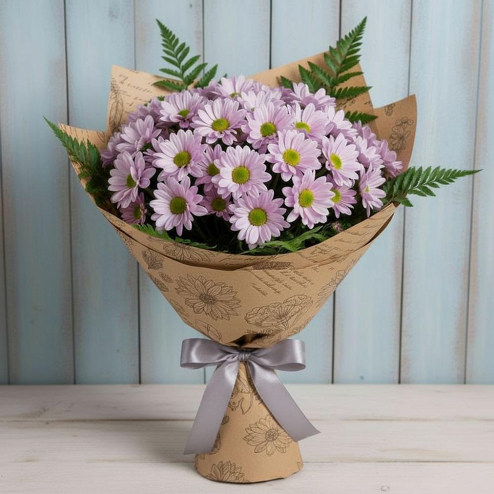 Букет цветов из: Хризантемы в Гамово