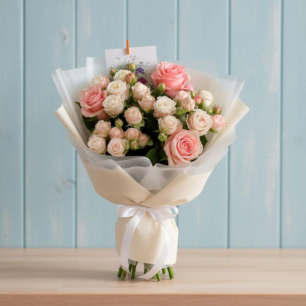 Букет цветов из: Розы в Гамово