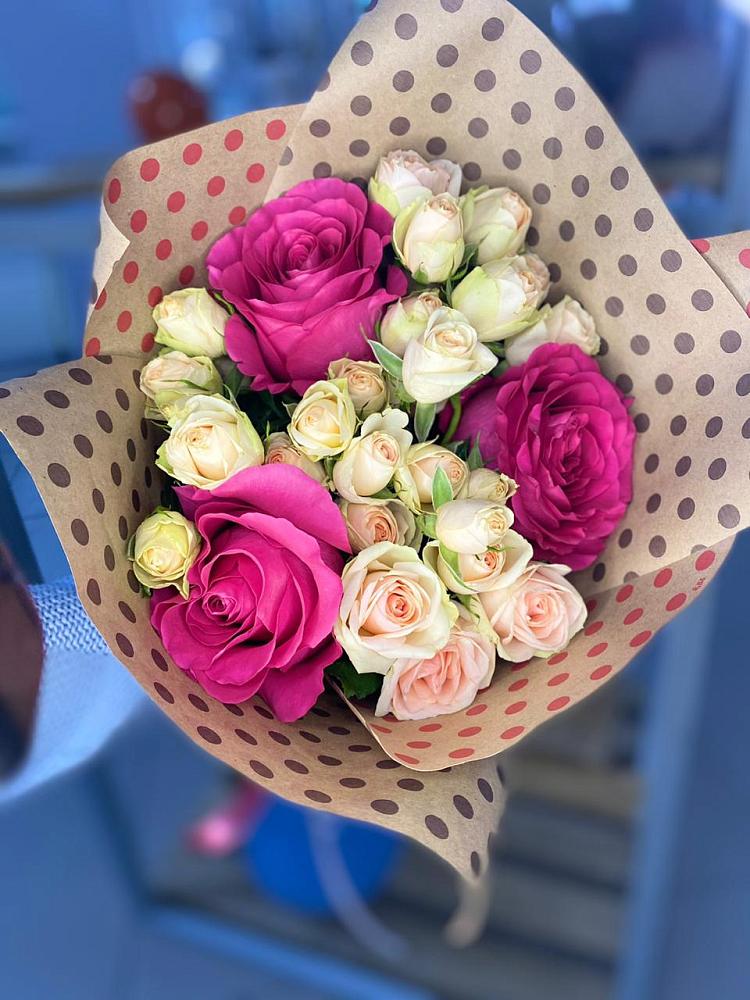 Букет цветов из: Розы в Гамово