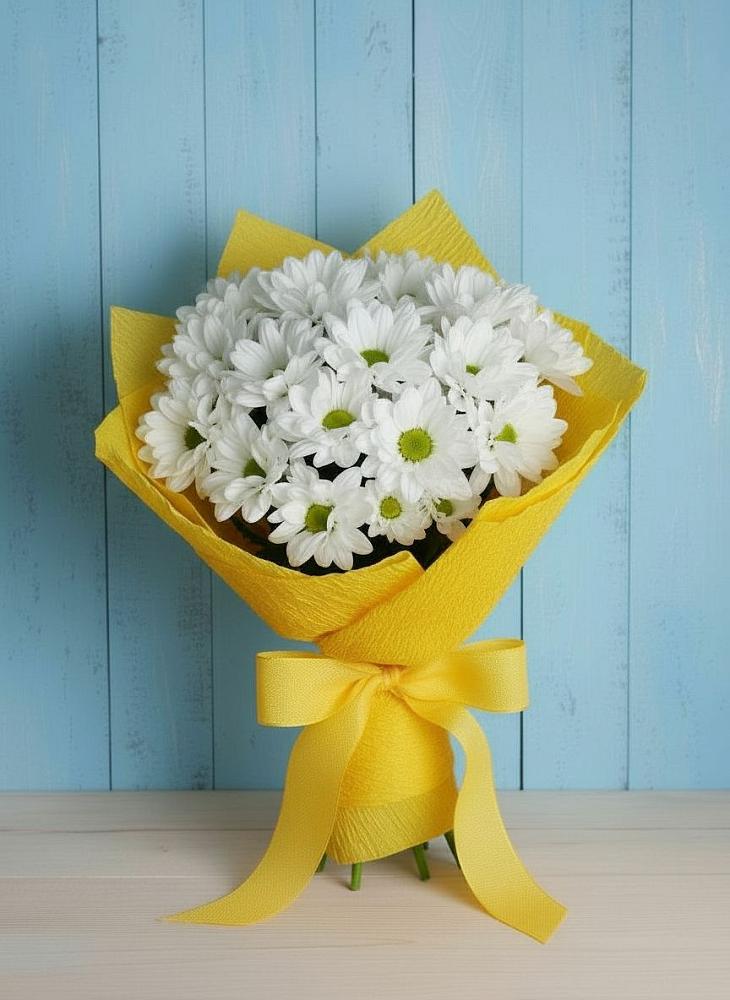 Букет цветов из: Хризантемы в Гамово