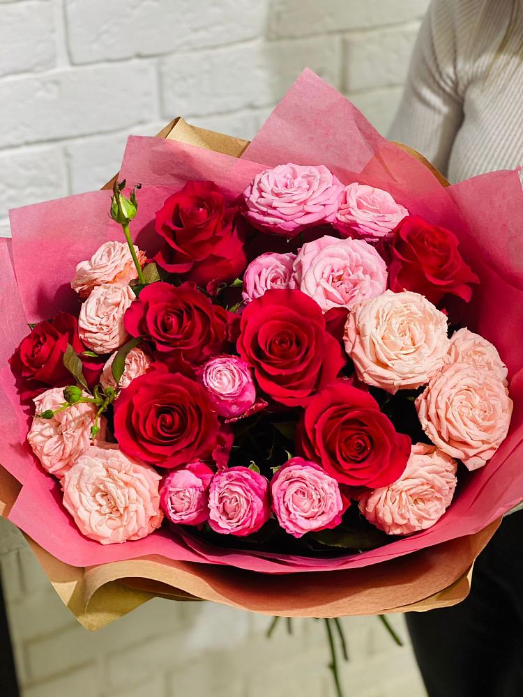 Букет цветов из: Розы в Гамово