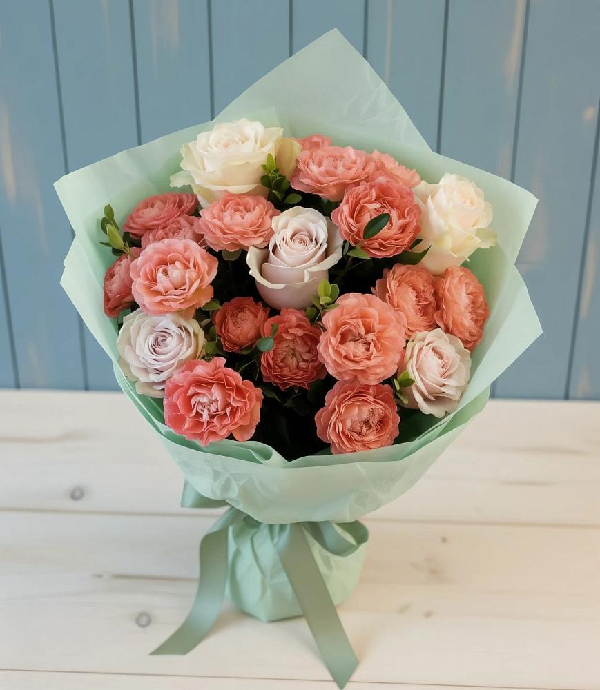 Букет цветов из: Розы в Гамово