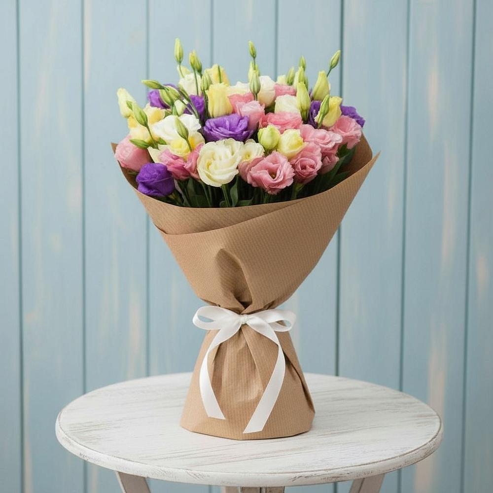 Букет цветов из: Лизиантусы в Гамово