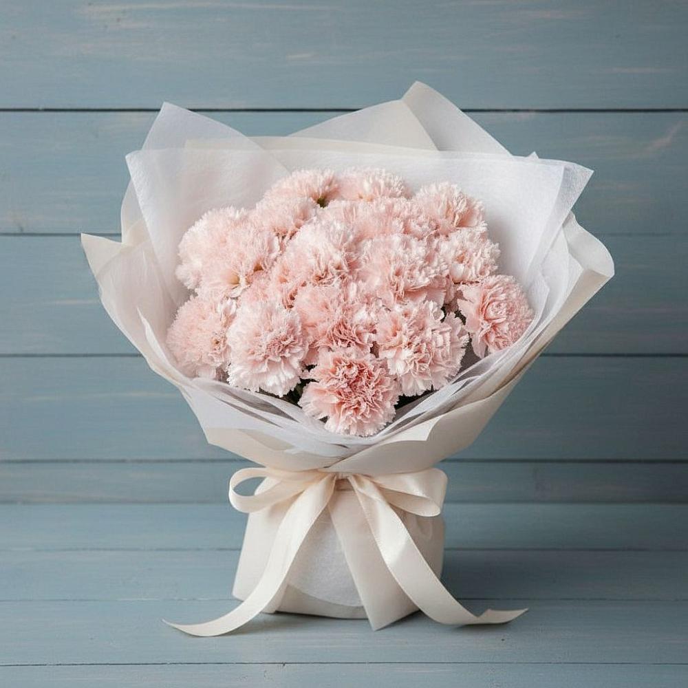 Букет цветов из: Гвоздики в Гамово