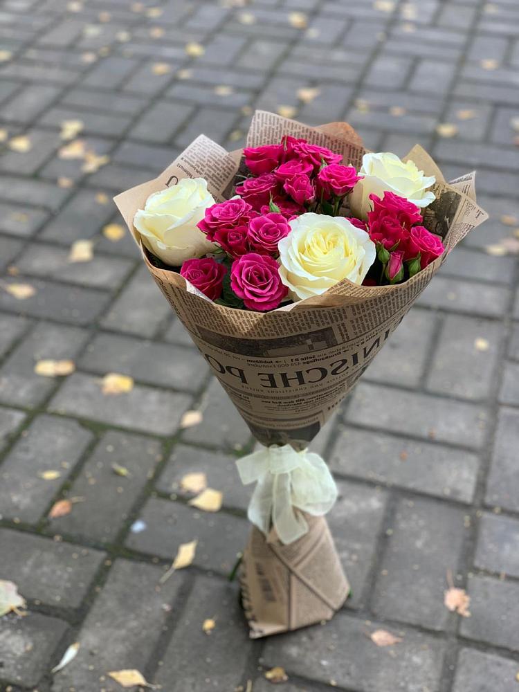 Букет цветов из: Розы в Гамово