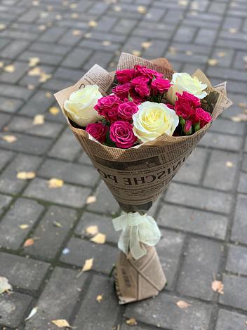 Букет цветов из: Розы в Гамово
