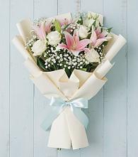Букет цветов из:  Лилии в Гамово