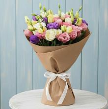 Букет цветов из:  Лизиантусы #REPLACE_PRED# Гамово