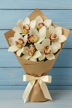 Букет цветов из:  Орхидеи и Розы в Гамово